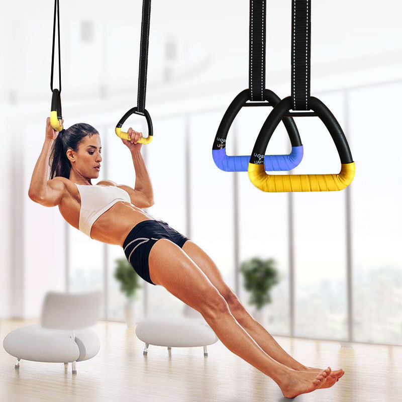 GetFitter Multifunctional Suspension Training Ring – ABS High-Strength Fitness Ring for Home Workouts
