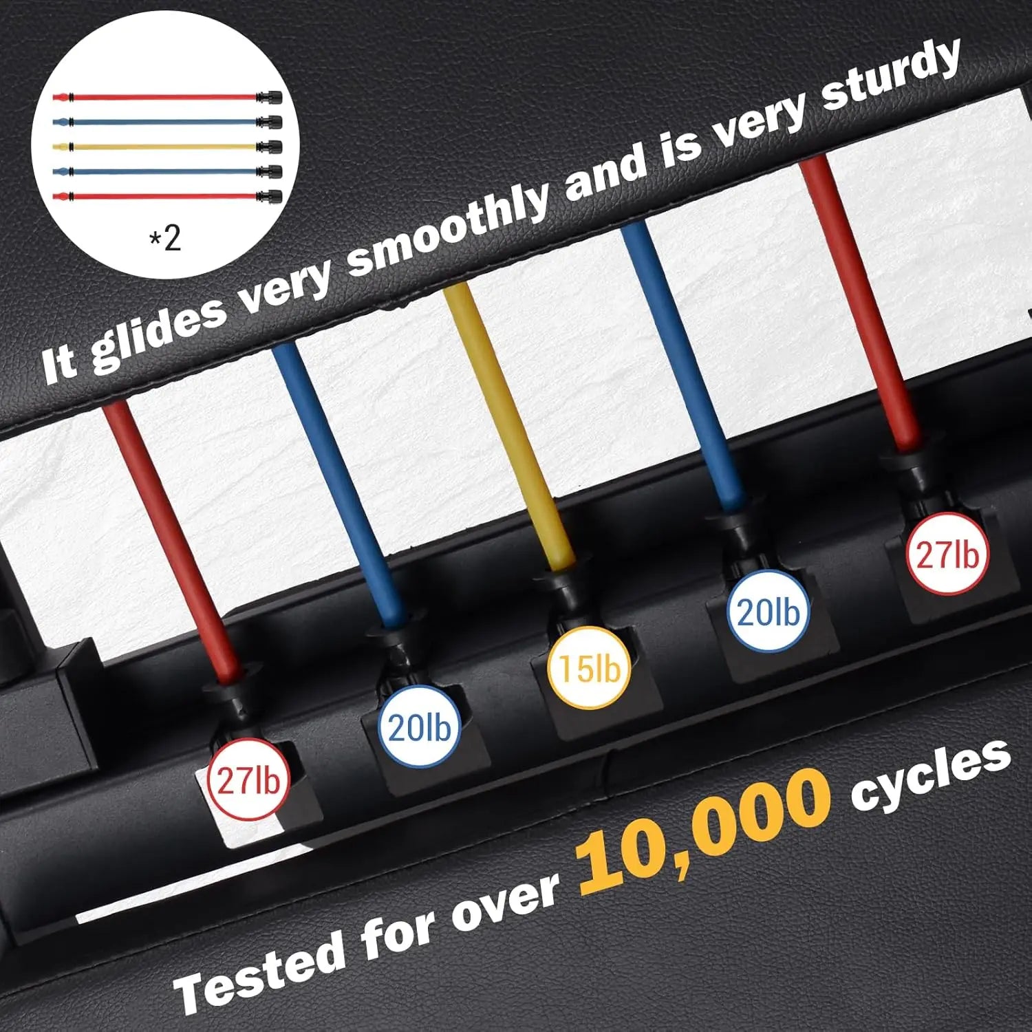 Foldable Reformer Pilates Machine, Compact Pilates Reformer Core Bed Equipment with Resistance Cords for Home Gym Workout